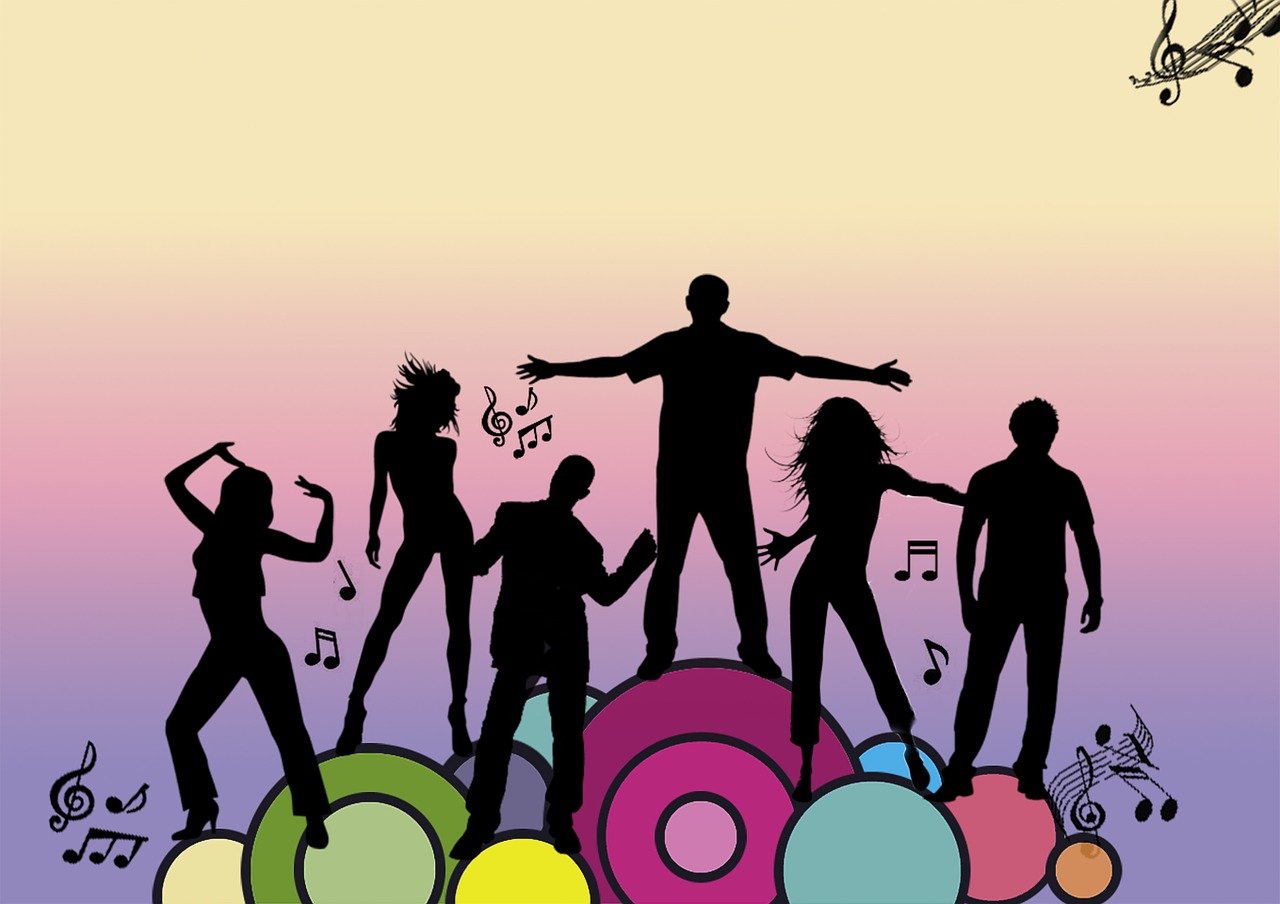 people, dancing, multicolored, bright, notes, music, background, dancing, dancing, dancing, dancing, dancing, music, music, music